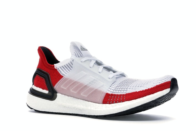adidas Ultra Boost 19 White Scarlet