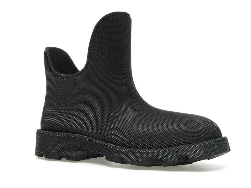 Burberry Marsh Round-Toe Ankle Boots Black