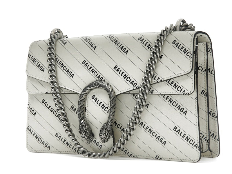 Gucci x Balenciaga The Hacker Project Small Dionysus Bag White