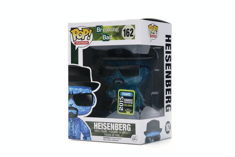 Funko Pop! Television Breaking Bad Heisenberg (Blue Crystal) Summer Convention Exclusive Figure #162