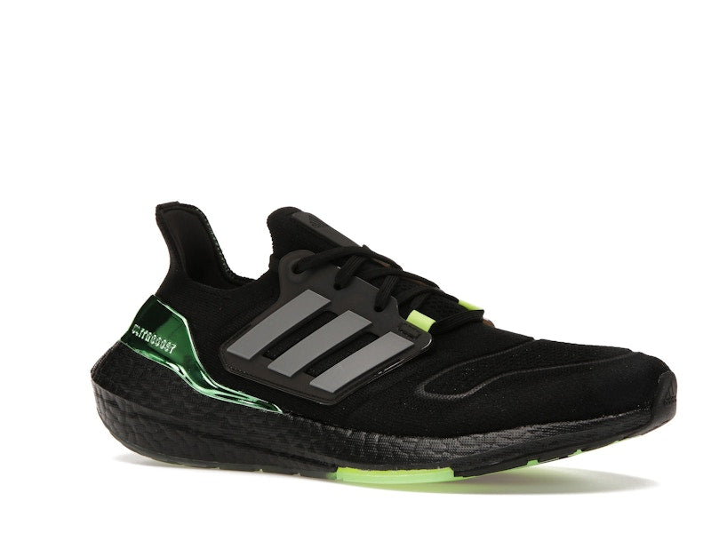 adidas Ultra Boost 22 Black Iron Metallic Beam Green
