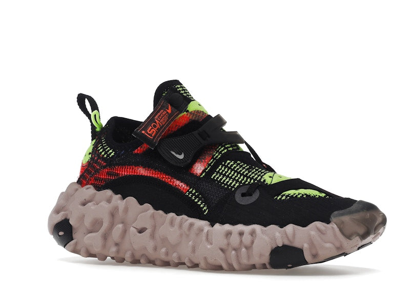 Nike ISPA Overreact Black Red Volt