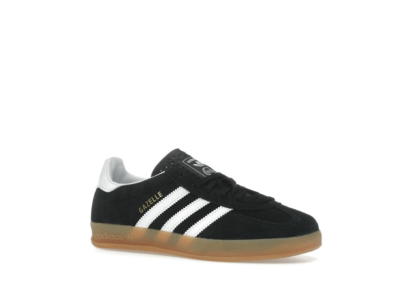 adidas Gazelle Indoor Core Black Cloud White Gum (GS)