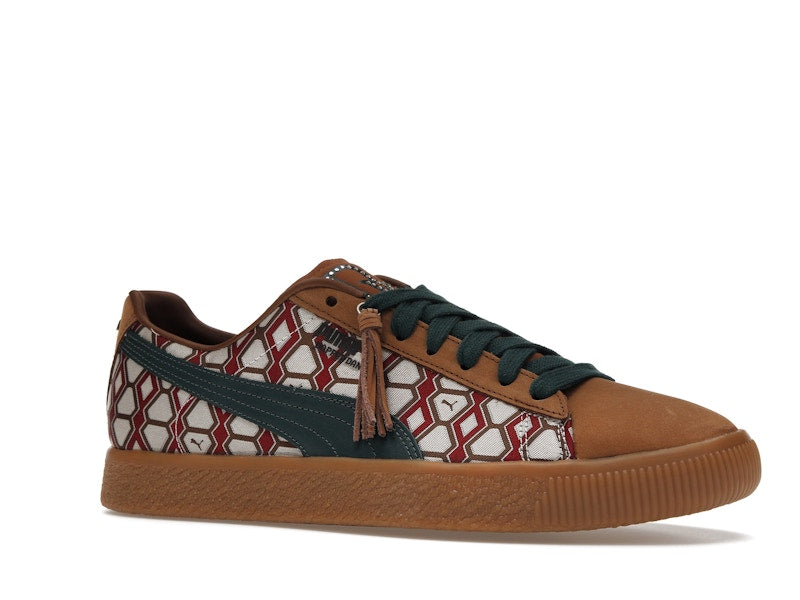 Puma Clyde Tassle Dapper Dan Frair Brown