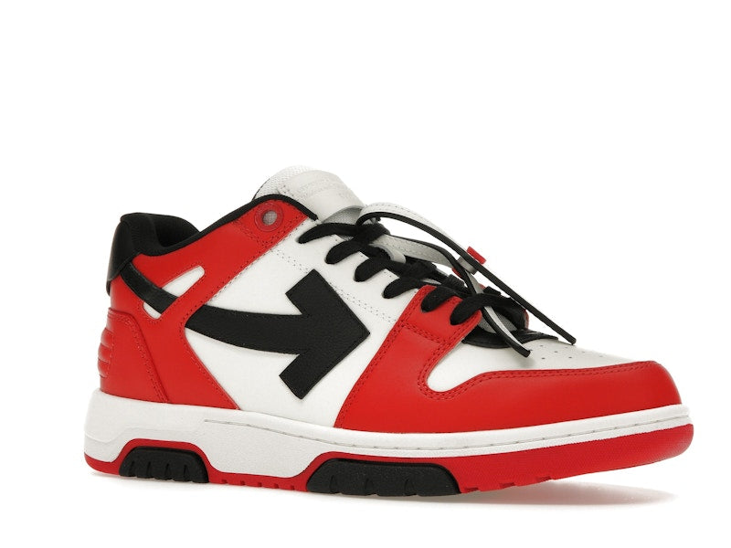 OFF-WHITE Out Of Office OOO Low Tops Red Black (2024)
