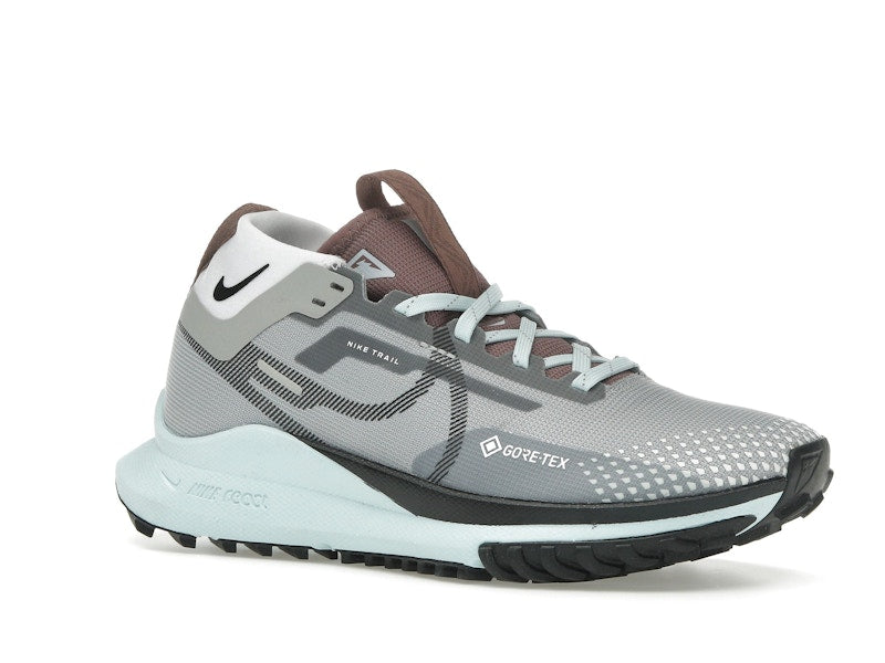 Nike React Pegasus Trail 4 Gore-Tex Light Smoke Grey Glacier Blue Football Grey Black (Women's)