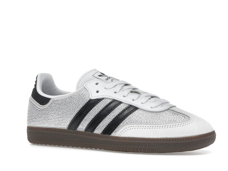 adidas Samba OG Rhinestone Crystal White Silver (Women's)