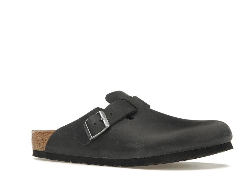 Birkenstock Boston Oiled Leather Black