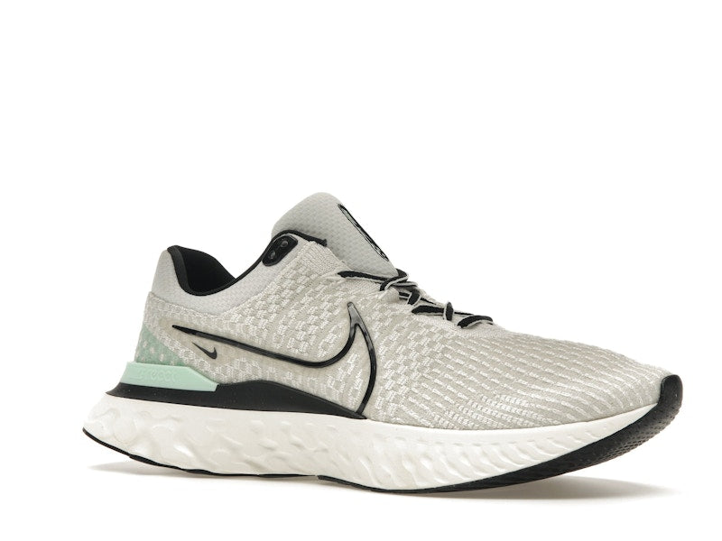 Nike React Infinity Run Flyknit 3 Phantom Black Mint