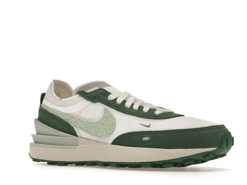 Nike Waffle One Summit White Moon Fossil Gorge Green Honeydew (Women's)