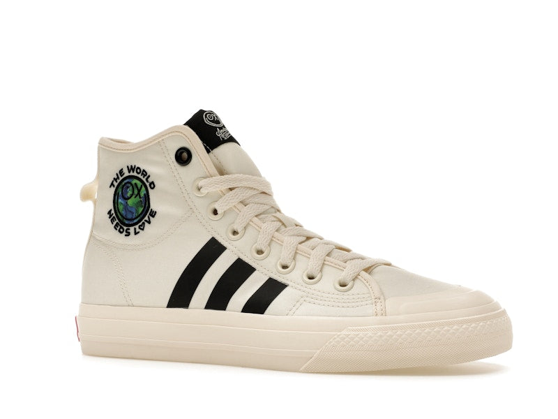 adidas Nizza Hi RF André Saraiva The World Needs Love Cream