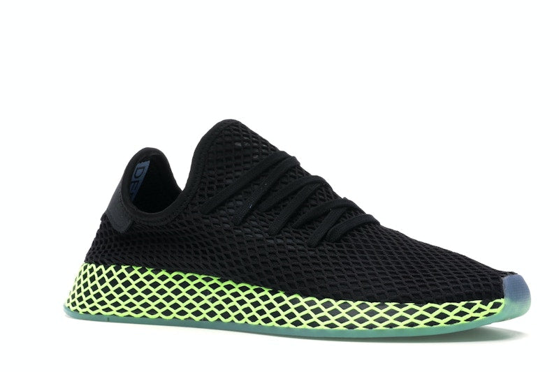 adidas Deerupt Core Black Ash Blue