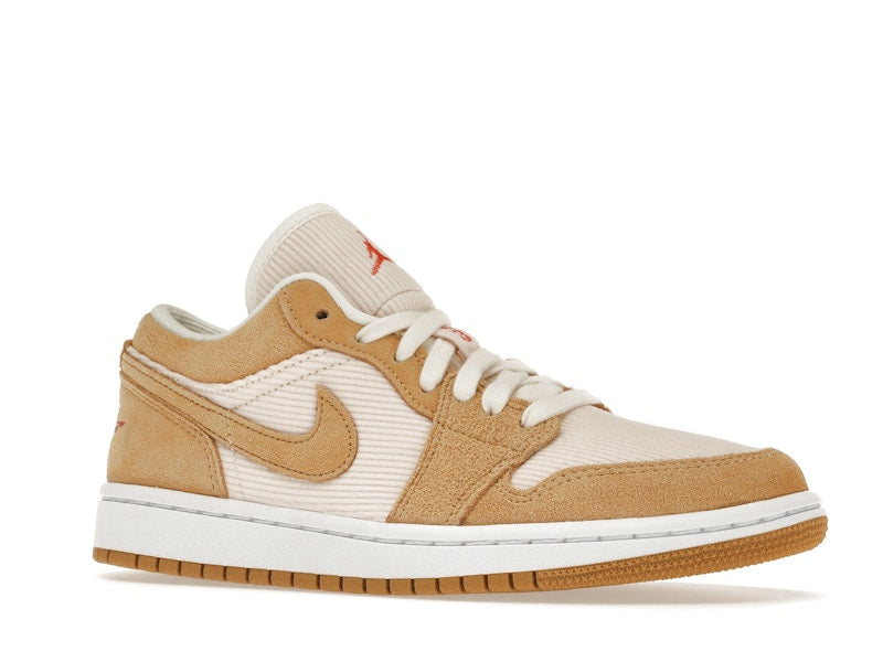 Jordan 1 Low SE Twine Orange Quartz Corduroy (Women's)