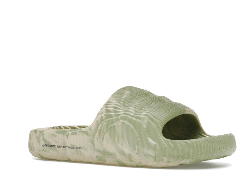 adidas Adilette 22 Slides Magic Lime St Desert Sand