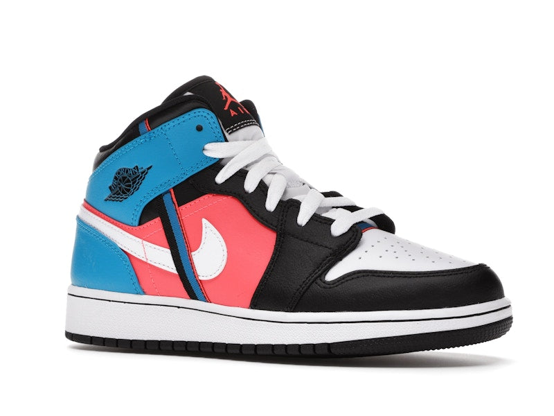 Jordan 1 Mid Tri Color Ribbons (GS)