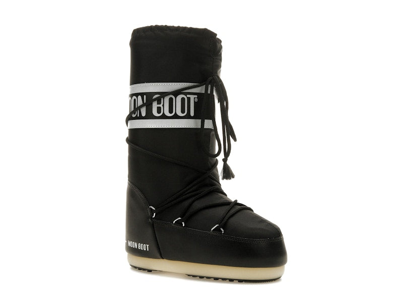 Moon Boot Icon Nylon Boot Black