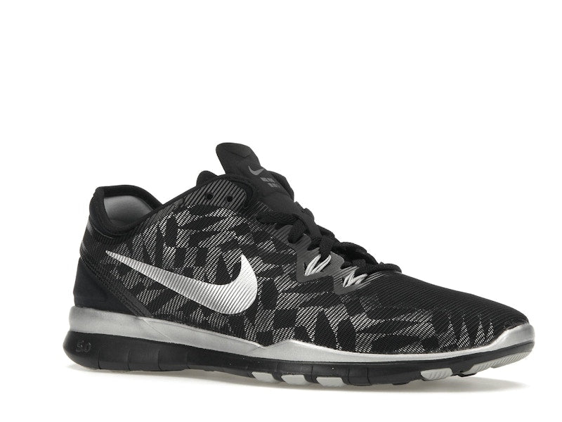 Nike Free 5.0 TR Fit 5 Black Metallic Silver (Women's)
