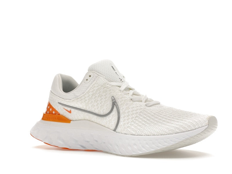 Nike React Infinity Run Flyknit 3 White Grey Kumquat