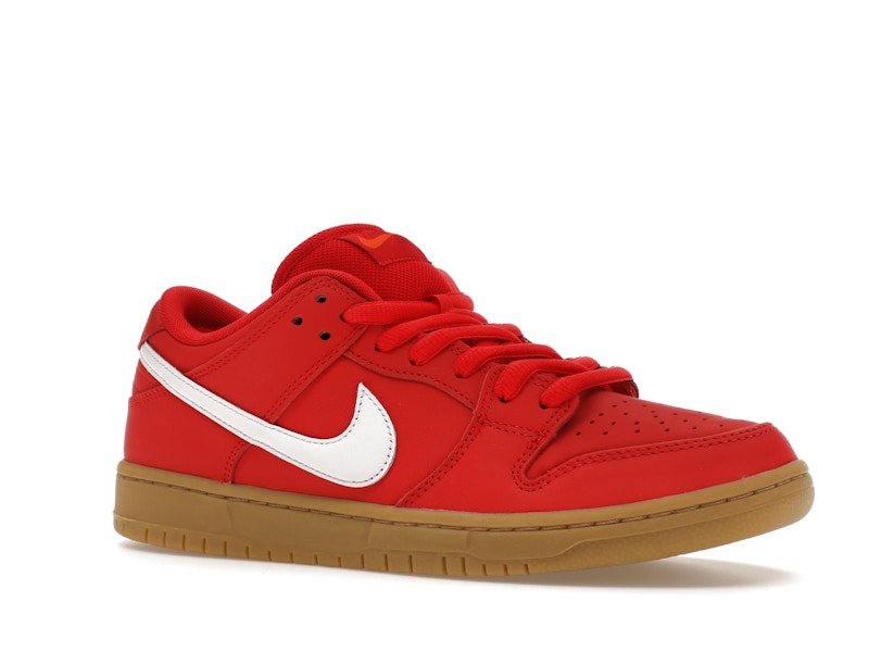 Nike SB Dunk Low University Red Gum