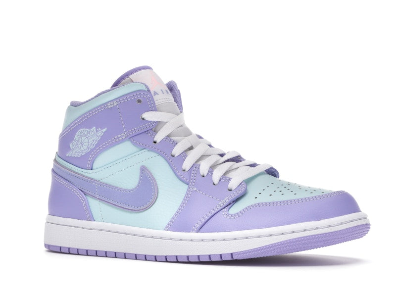 Jordan 1 Mid Purple Aqua