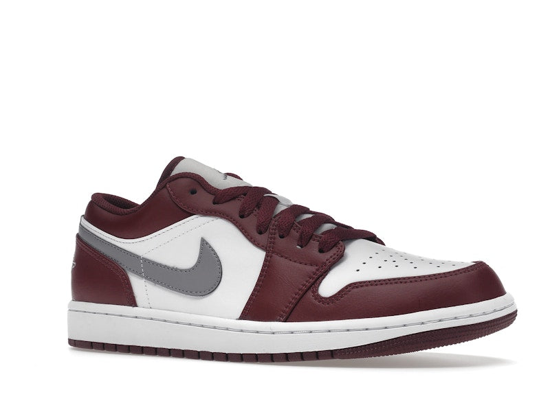 Jordan 1 Low White Bordeaux