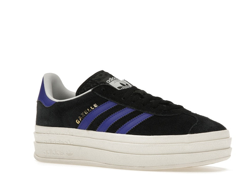 adidas Gazelle Bold Core Black Lucid Blue (Women's)