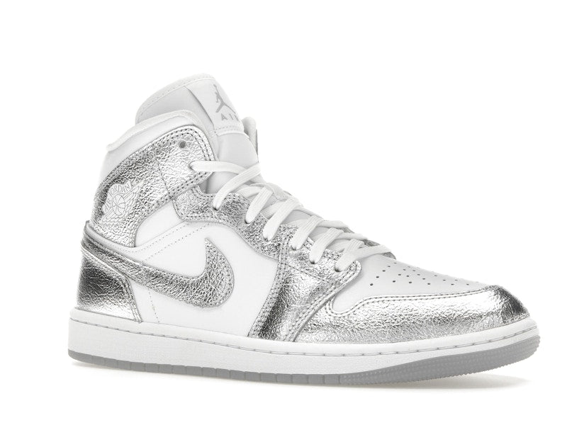 Jordan 1 Mid SE Metallic Silver (Women's)