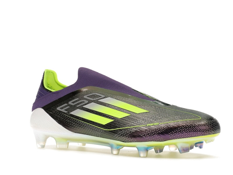 adidas Laceless F50 Elite Fast Reborn FG Purple Lucid Lemon