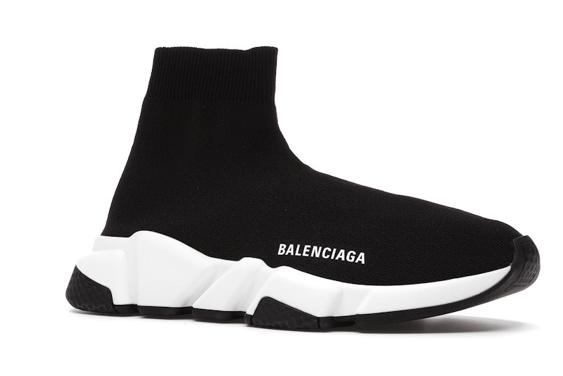 Balenciaga Speed Sneaker Black White Sole (Women's)