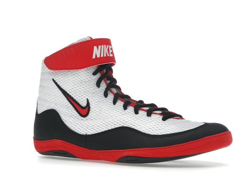 Nike Inflict White Black University Red