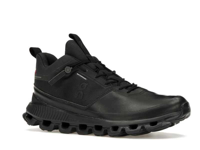 On Running Cloud Hi Waterproof Black