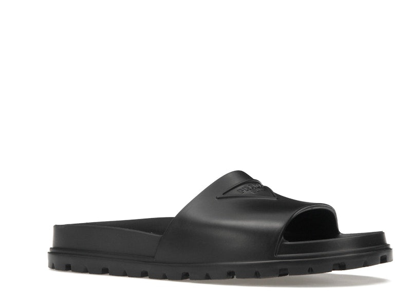 Prada Rubber Slides Black (Men's)