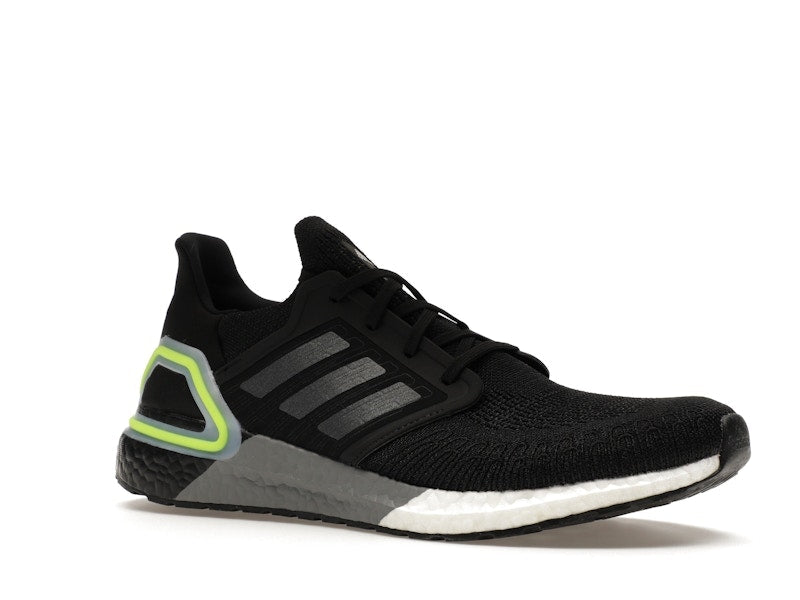 adidas Ultra Boost 20 Core Black Signal Green