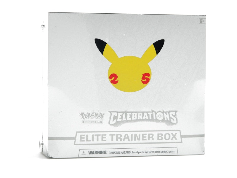 Pokémon TCG 25th Anniversary Celebrations Elite Trainer Box 4x Lot