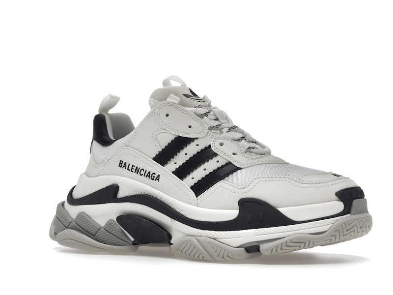 Balenciaga x adidas Triple S White Black (Women's)