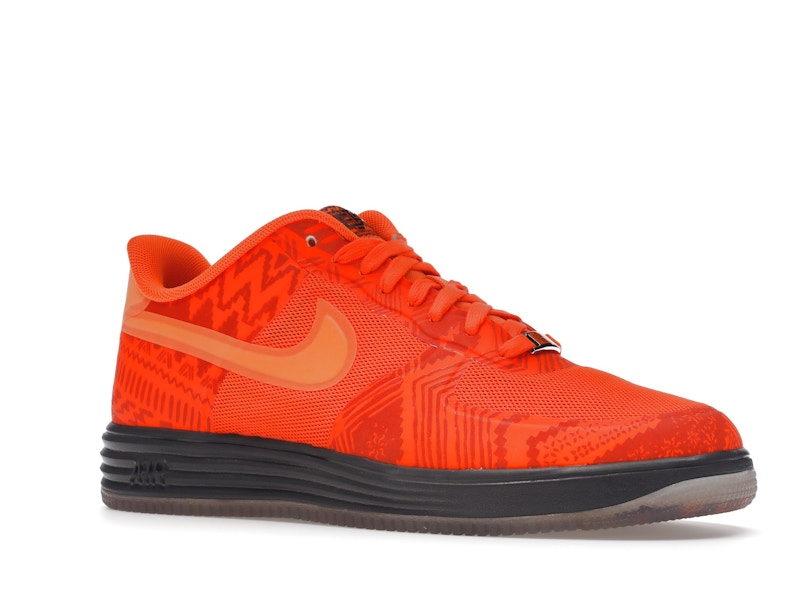 Nike Lunar Force 1 Fuse Bhm Sneaker Orange/Brown