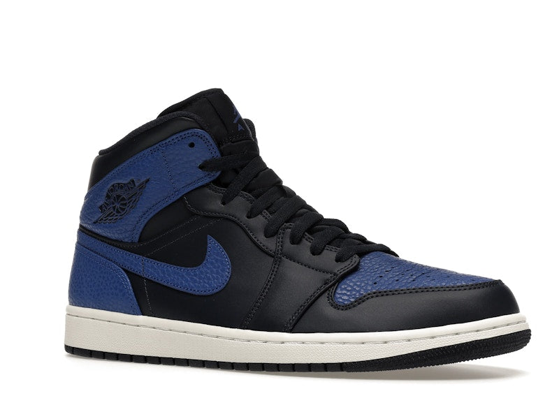 Jordan 1 Mid Obsidian Game Royal
