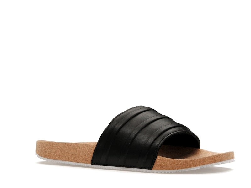 adidas Adilette Premium Black Cork