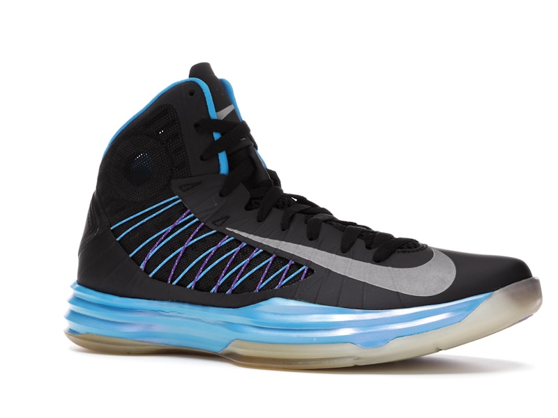 Nike Hyperdunk Plus Black Blue Glow