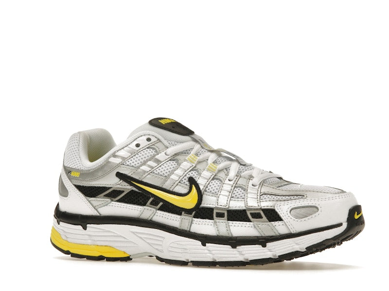 Nike P-6000 Metallic Platinum Opti Yellow (Women's)