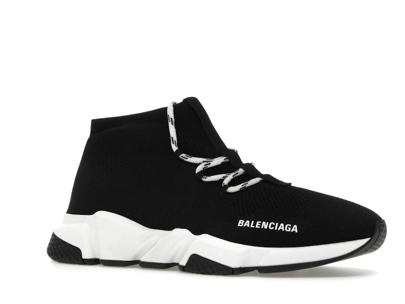 Balenciaga Speed Lace Up Black