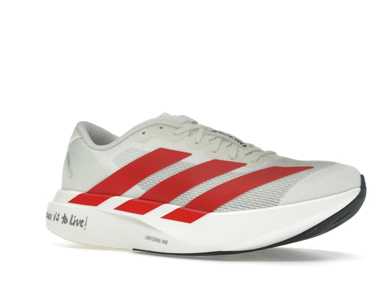 adidas Adizero EVO SL Off White Better Scarlet