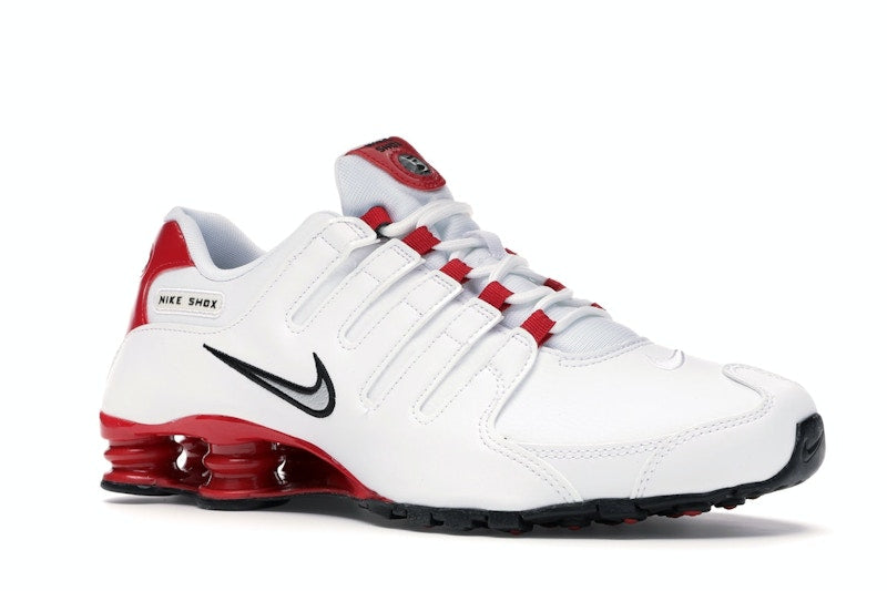 Nike Shox NZ White University Red