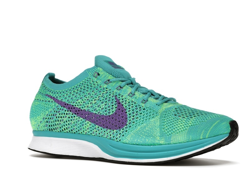 Nike Flyknit Racer Sport Turquoise Hyper Grape