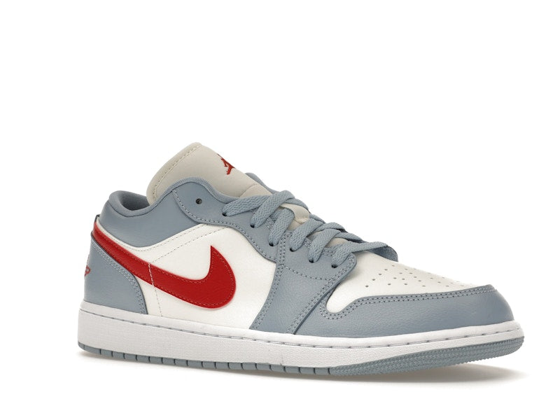 Jordan 1 Low Blue Whisper Dune Red (Women's)