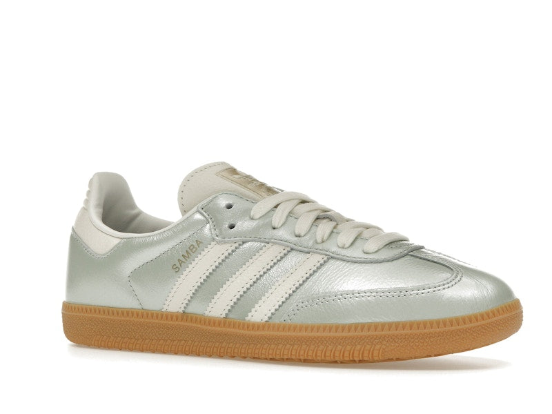 adidas Samba OG Linen Green Metallic (Women's)