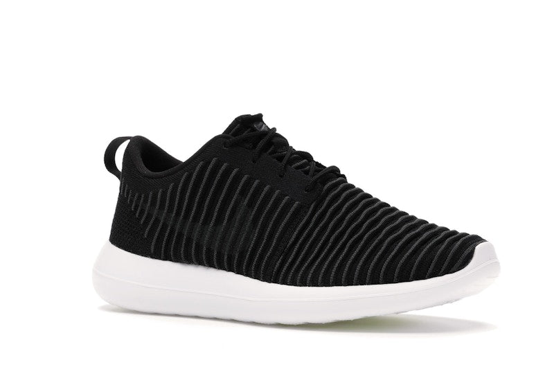 Nike Roshe Two Flyknit Black/Dark Grey-White-Volt