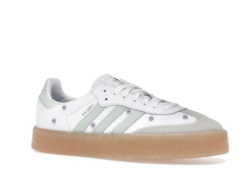 adidas Sambae Floral White Linen Green Gum (Women's)