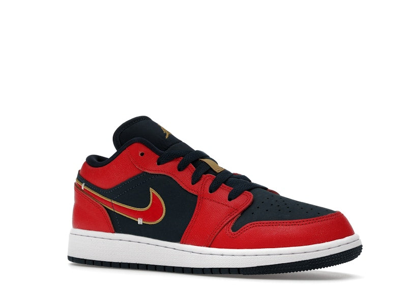 Jordan 1 Low Armory Navy Sport Red (GS)