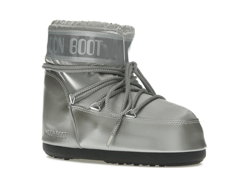 Moon Boot Icon Low Boot Glance Silver